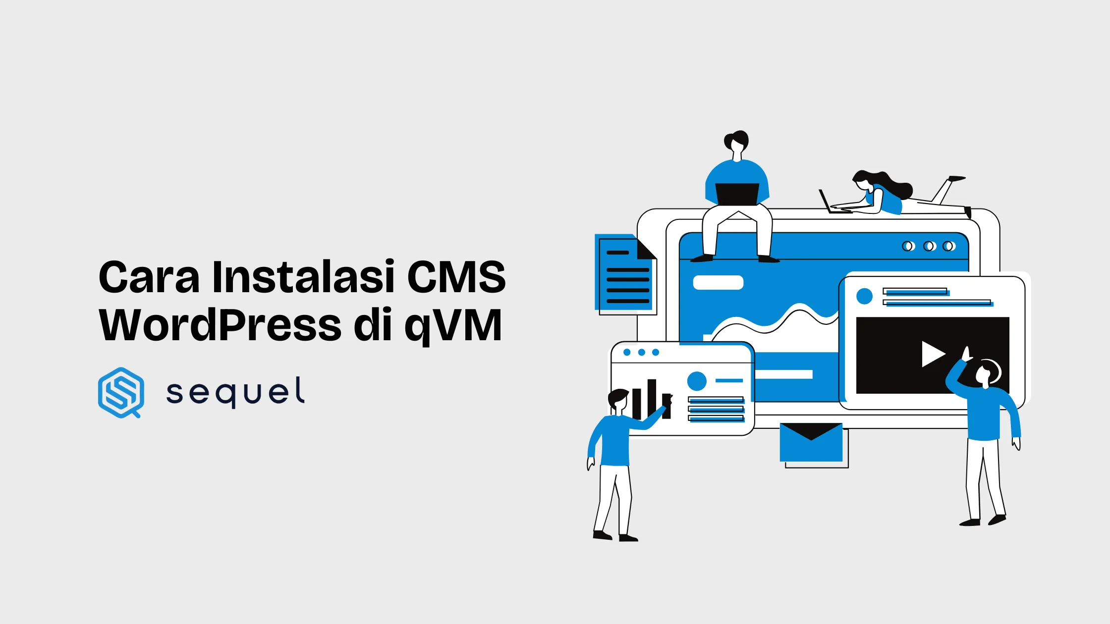 Cara Instalasi CMS WordPress di qVM