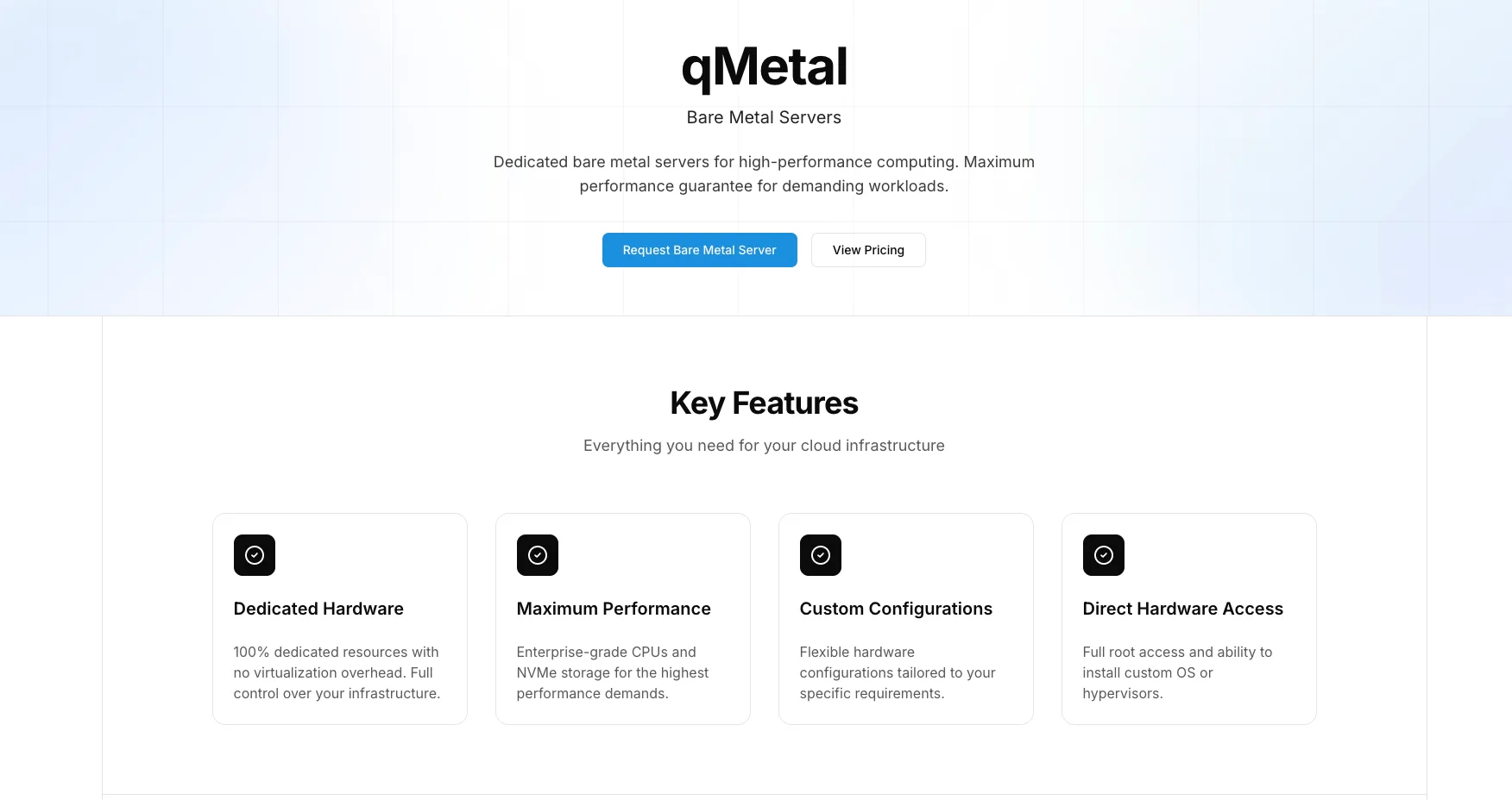 Cara Pesan dan Melakukan Pembayaran Layanan qMetal